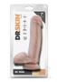 Dr. Skin Silver Collection Mr. Mark Dildo With Balls And Suction Cup 7in - Vanilla